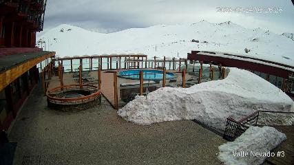 Valle Nevado: Vista Piscina (Vallenevado.com)