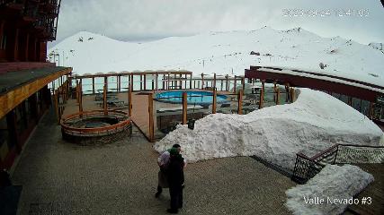 Valle Nevado: Vista Piscina (Vallenevado.com)