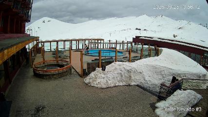 Valle Nevado: Vista Piscina (Vallenevado.com)