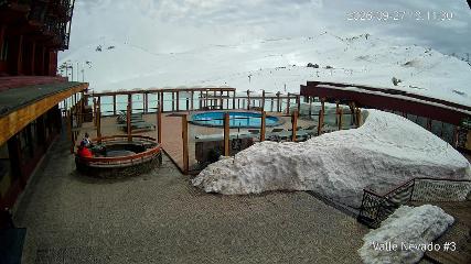 Valle Nevado: Vista Piscina (Vallenevado.com)