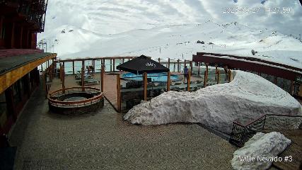Valle Nevado: Vista Piscina (Vallenevado.com)