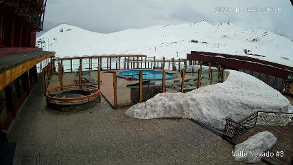 Valle Nevado: Vista Piscina (Vallenevado.com)