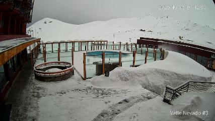 Valle Nevado: Vista Piscina (Vallenevado.com)