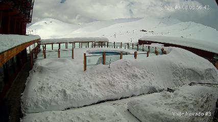Valle Nevado: Vista Piscina (Vallenevado.com)