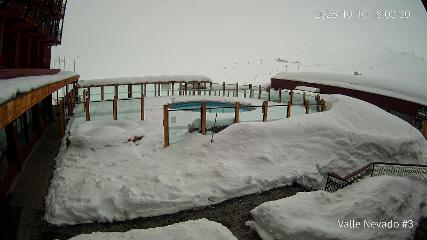 Valle Nevado: Vista Piscina (Vallenevado.com)