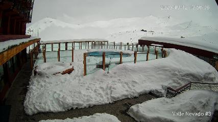 Valle Nevado: Vista Piscina (Vallenevado.com)