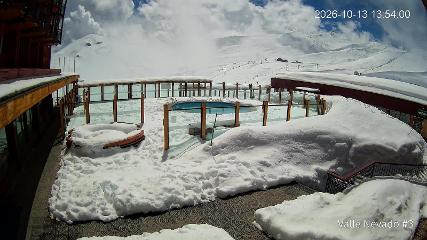 Valle Nevado: Vista Piscina (Vallenevado.com)