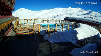 Valle Nevado: Vista Piscina (Vallenevado.com)