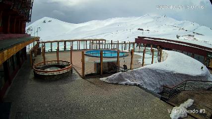 Valle Nevado: Vista Piscina (Vallenevado.com)