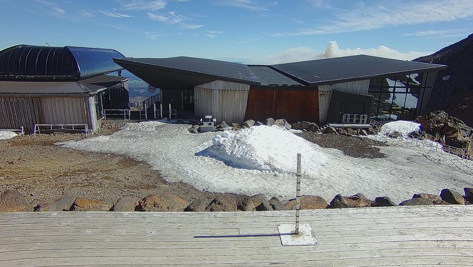 Webcam Whakapapa: Sky Waka and Knoll Ridge Cafe