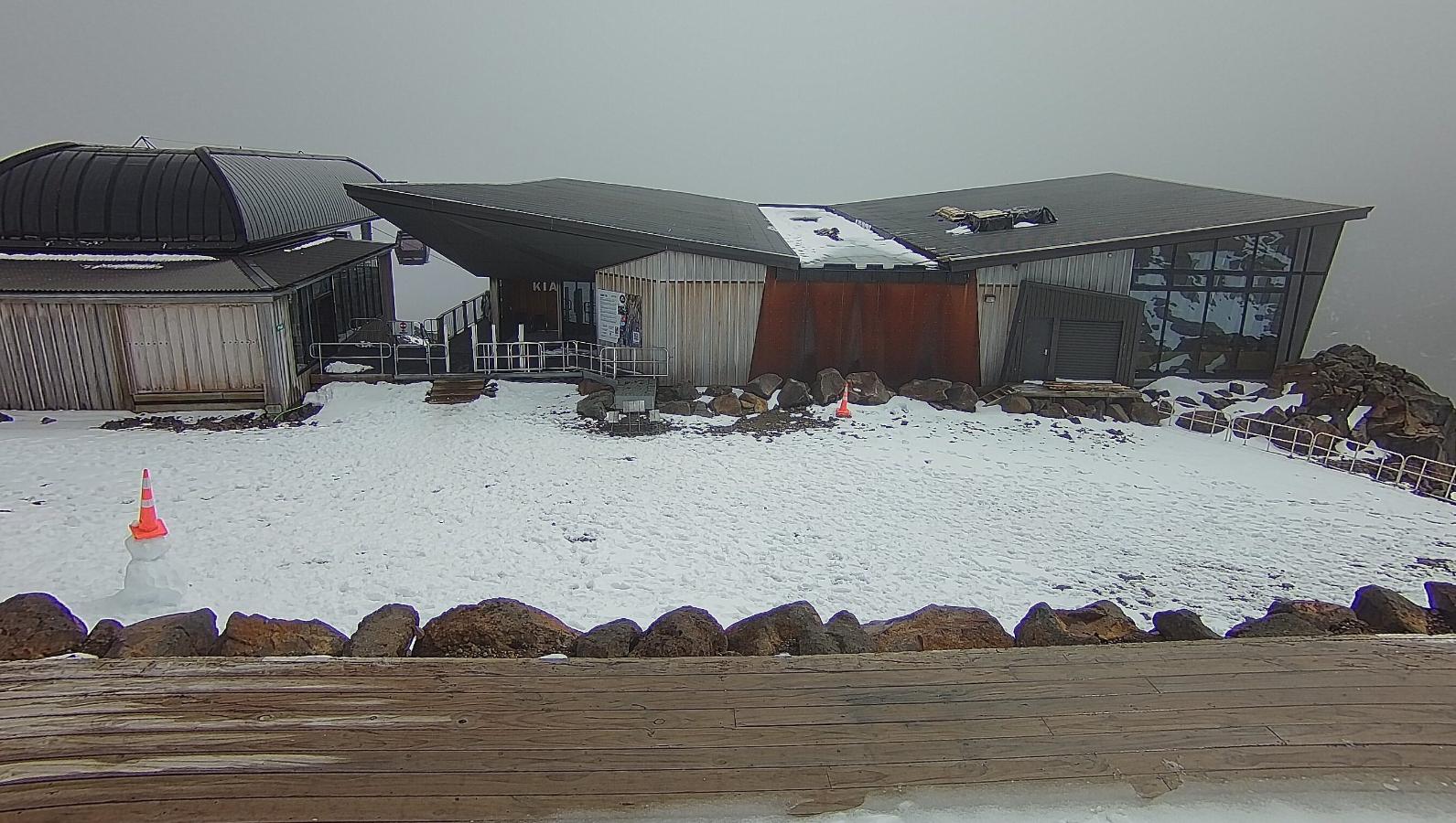 Webcam Whakapapa: Sky Waka and Knoll Ridge Cafe