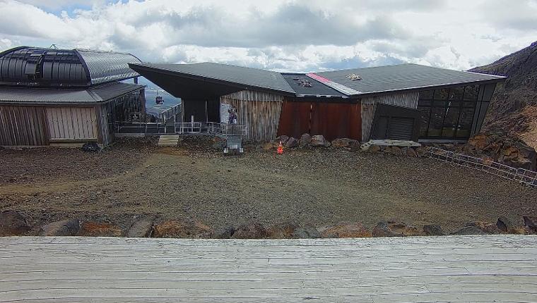 Webcam Whakapapa: Sky Waka and Knoll Ridge Cafe