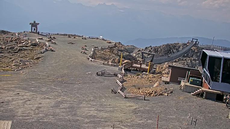 Webcam Whistler Blackcomb: Whistler Peak