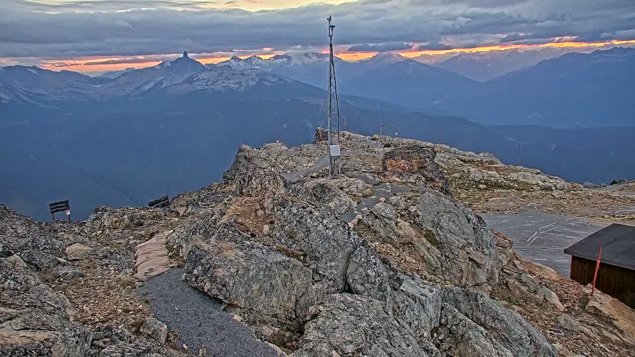 Webcam Whistler Blackcomb: Whistler Peak