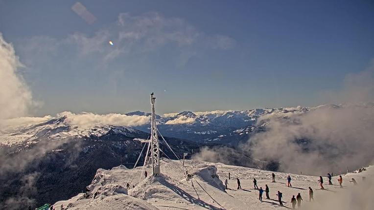 Webcam Whistler Blackcomb: Whistler Peak