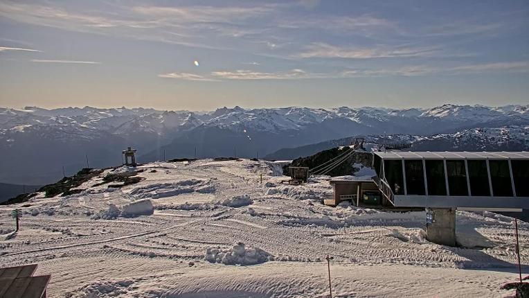 Webcam Whistler Blackcomb: Whistler Peak