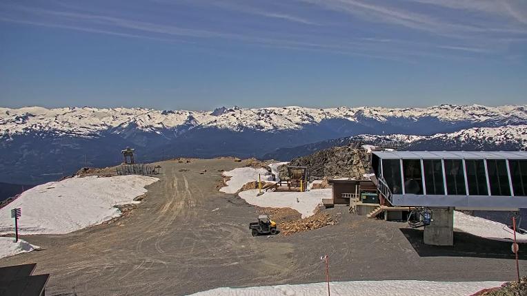 Webcam Whistler Blackcomb: Whistler Peak