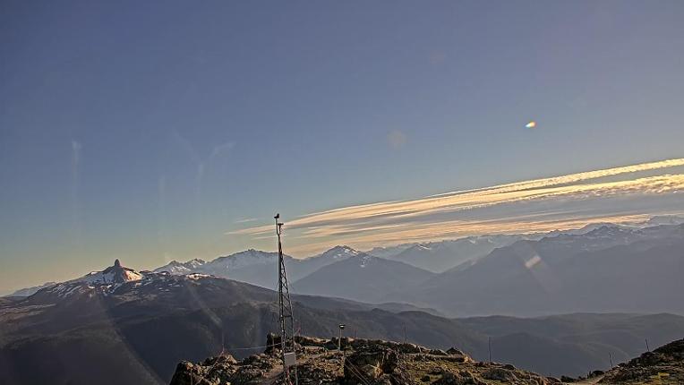 Webcam Whistler Blackcomb: Whistler Peak