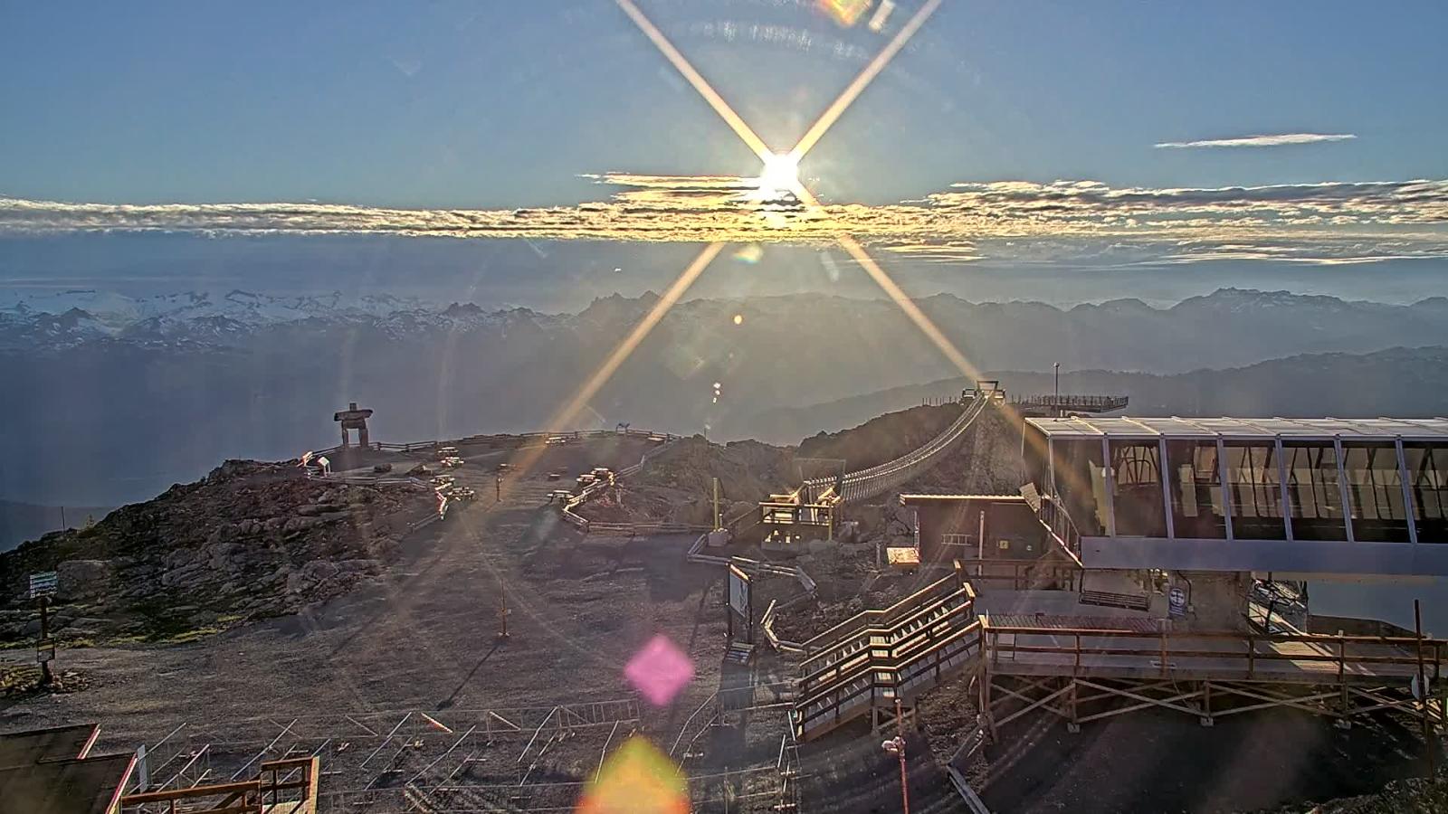Webcam Whistler Blackcomb: Whistler Peak