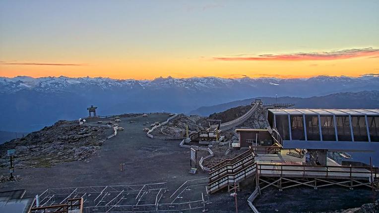 Webcam Whistler Blackcomb: Whistler Peak