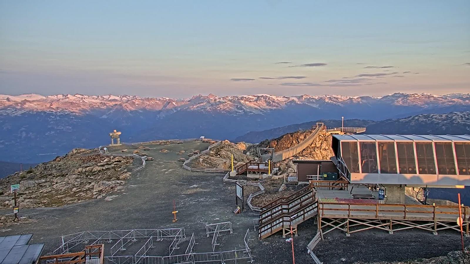 Webcam Whistler Blackcomb: Whistler Peak