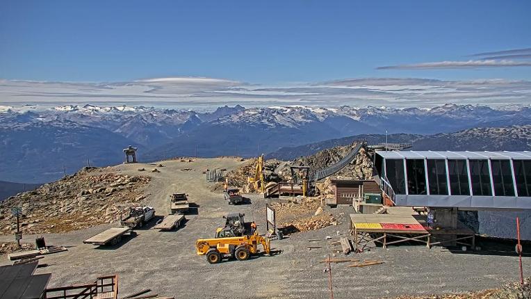 Webcam Whistler Blackcomb: Whistler Peak