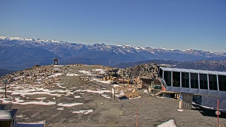Webcam Whistler Blackcomb: Whistler Peak