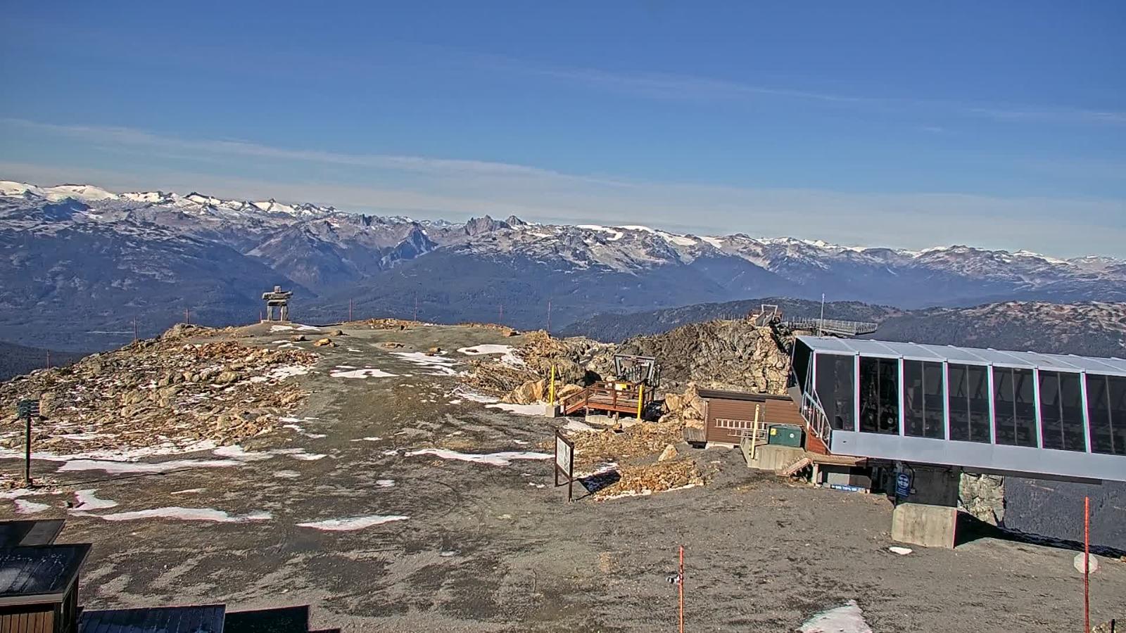 Webcam Whistler Blackcomb: Whistler Peak