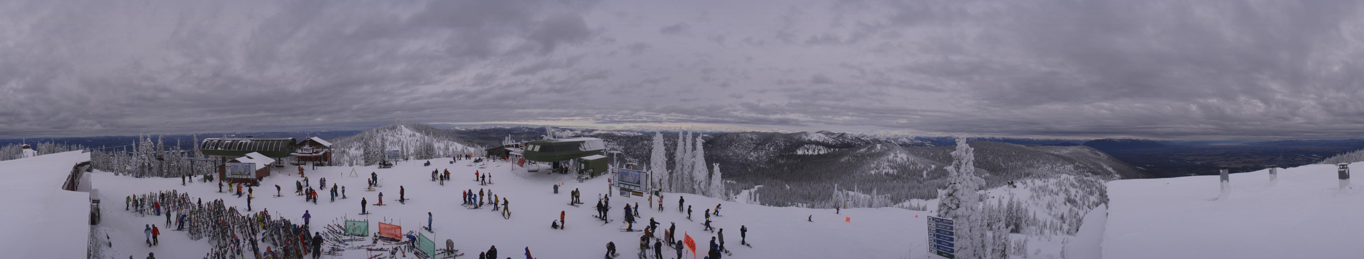 Webcam Whitefish Mountain Resort: Summit Panorama