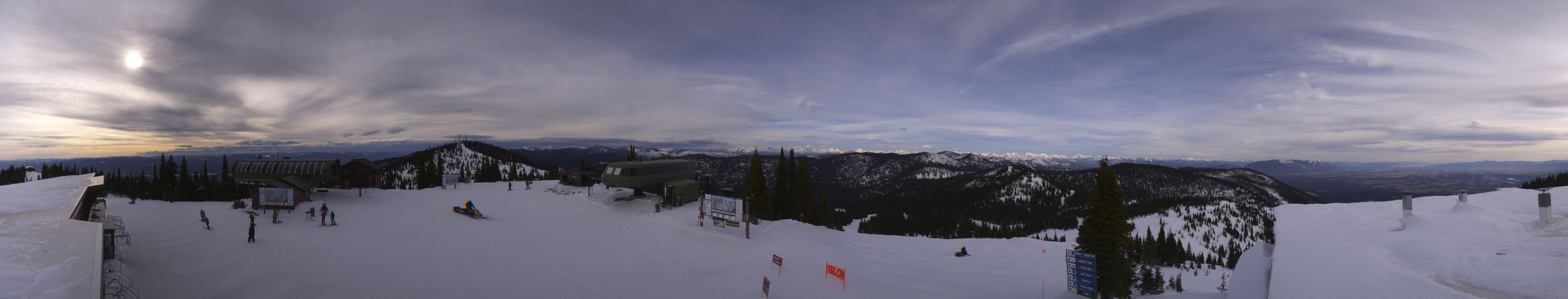 Webcam Whitefish Mountain Resort: Summit Panorama