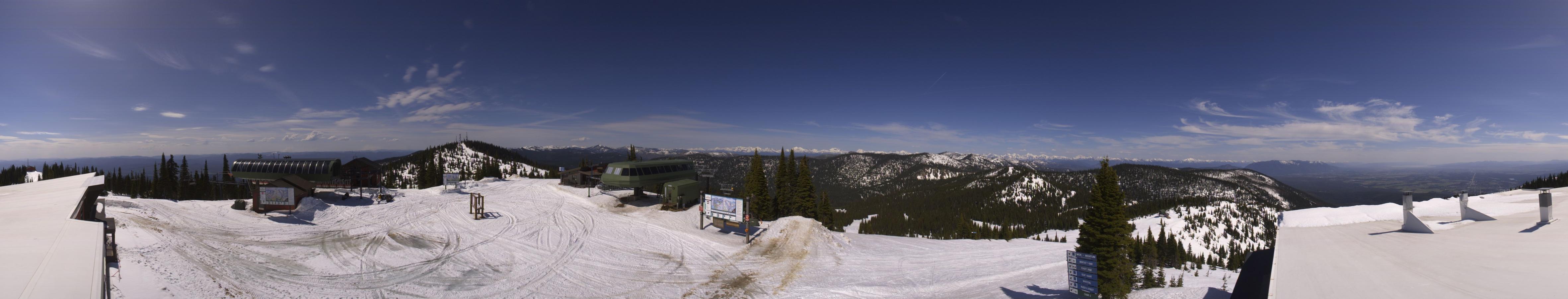 Webcam Whitefish Mountain Resort: Summit Panorama