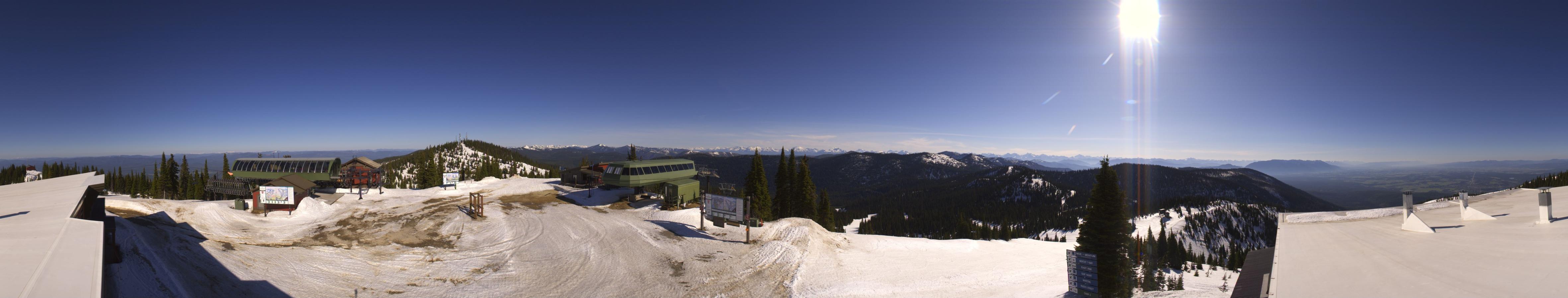 Webcam Whitefish Mountain Resort: Summit Panorama