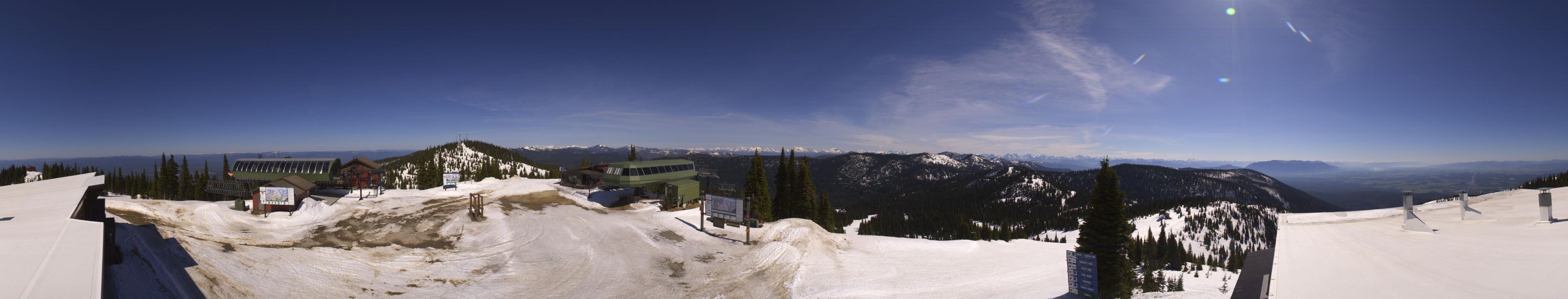 Webcam Whitefish Mountain Resort: Summit Panorama