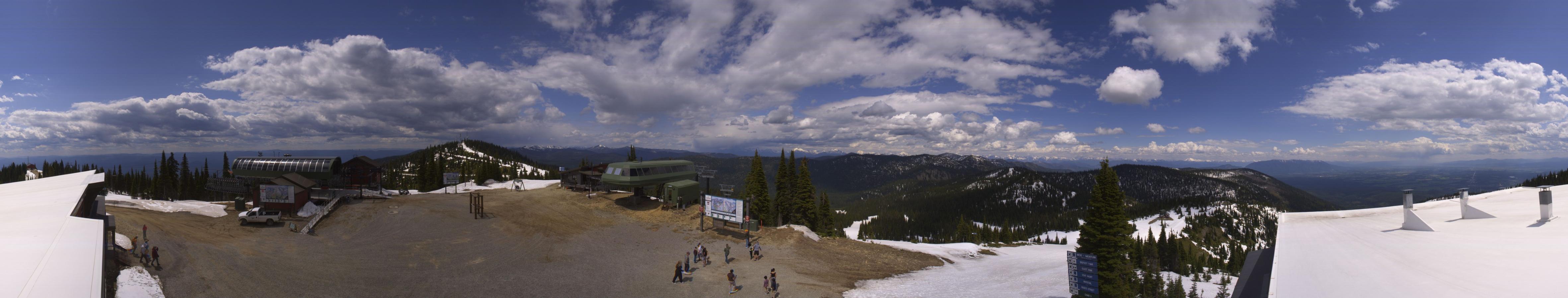 Webcam Whitefish Mountain Resort: Summit Panorama
