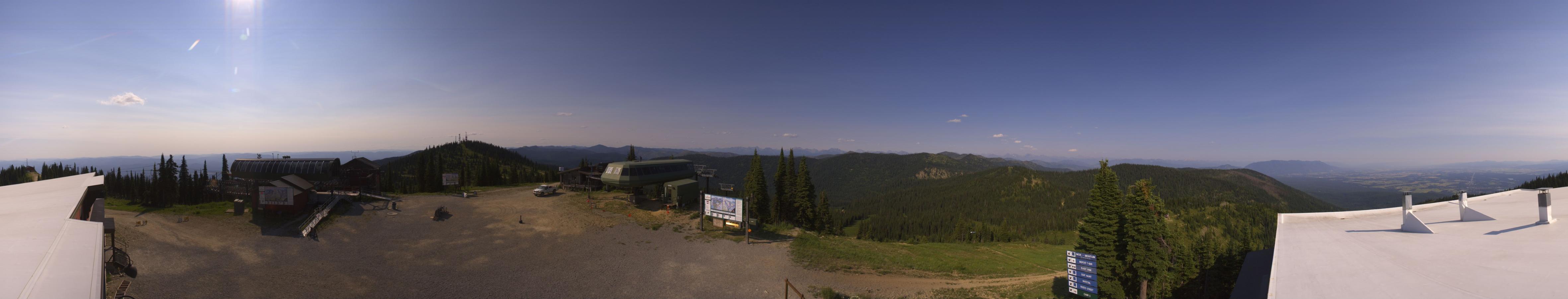 Webcam Whitefish Mountain Resort: Summit Panorama
