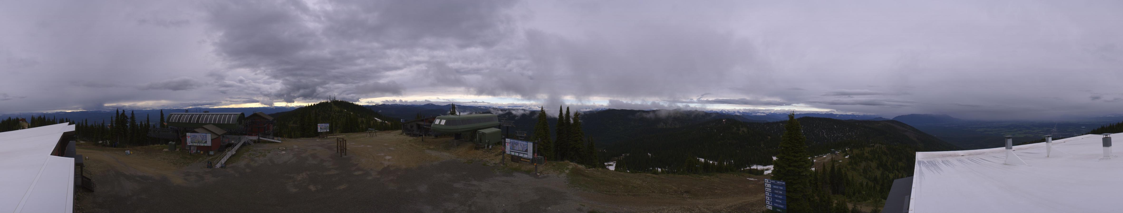 Webcam Whitefish Mountain Resort: Summit Panorama