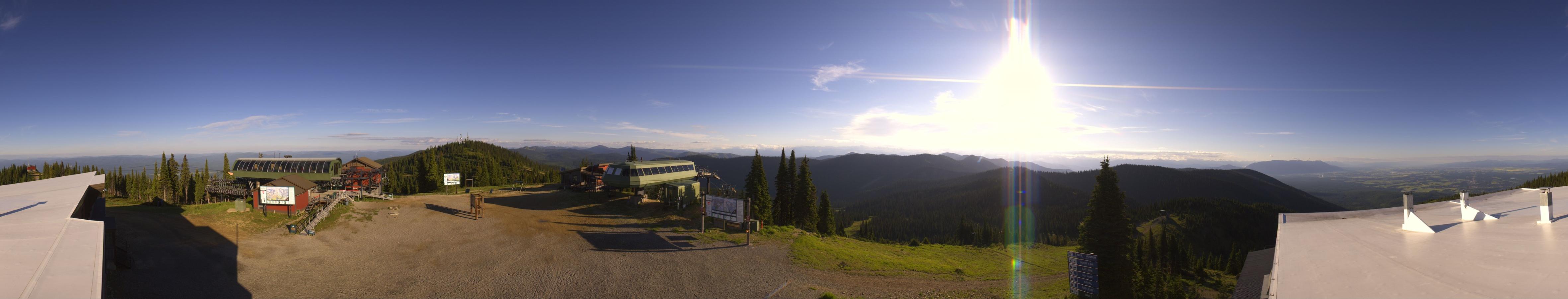 Webcam Whitefish Mountain Resort: Summit Panorama