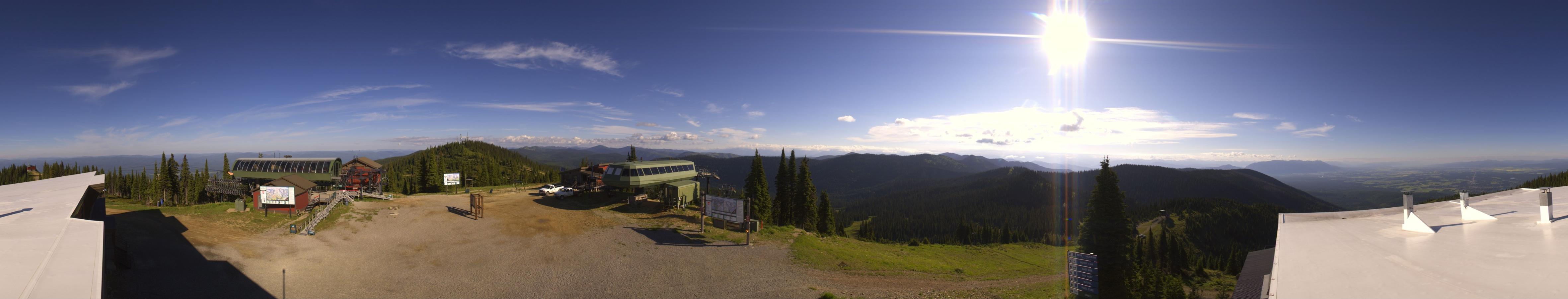 Webcam Whitefish Mountain Resort: Summit Panorama