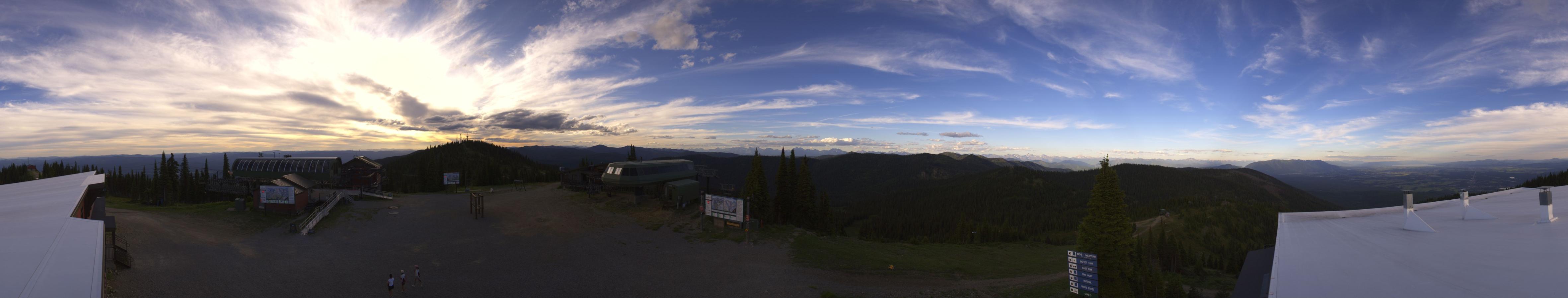 Webcam Whitefish Mountain Resort: Summit Panorama