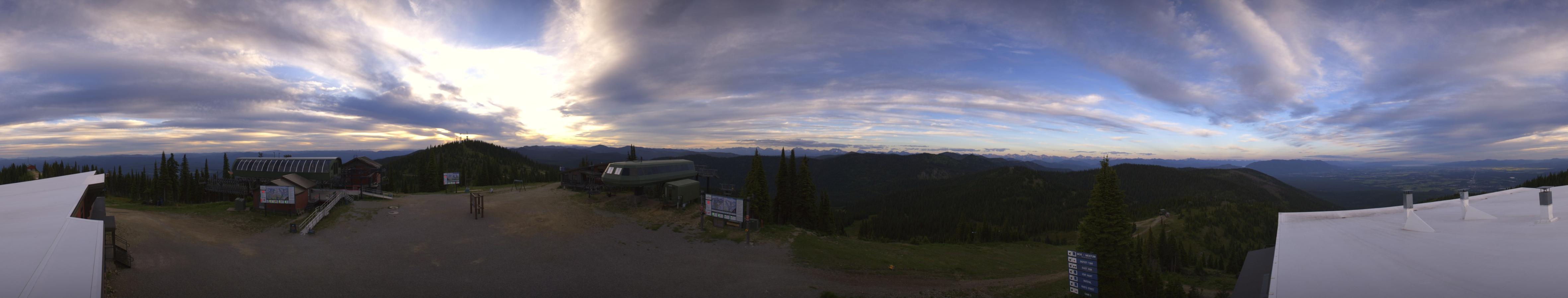 Webcam Whitefish Mountain Resort: Summit Panorama
