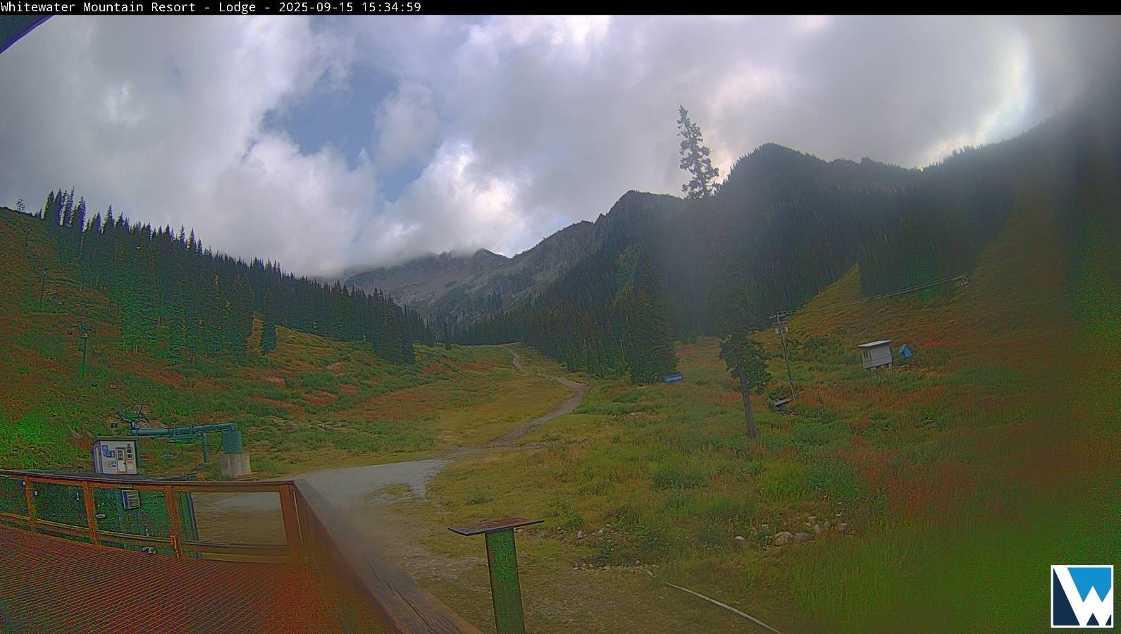Webcam Whitewater: Lodge Camera