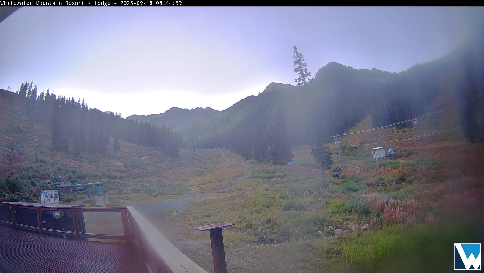 Webcam Whitewater: Lodge Camera