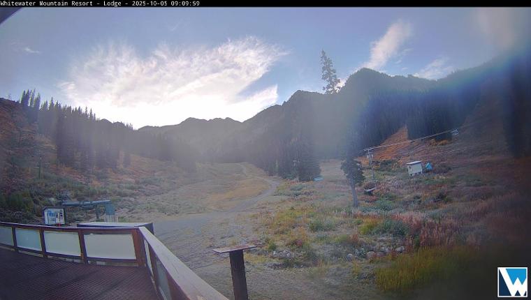 Webcam Whitewater: Lodge Camera
