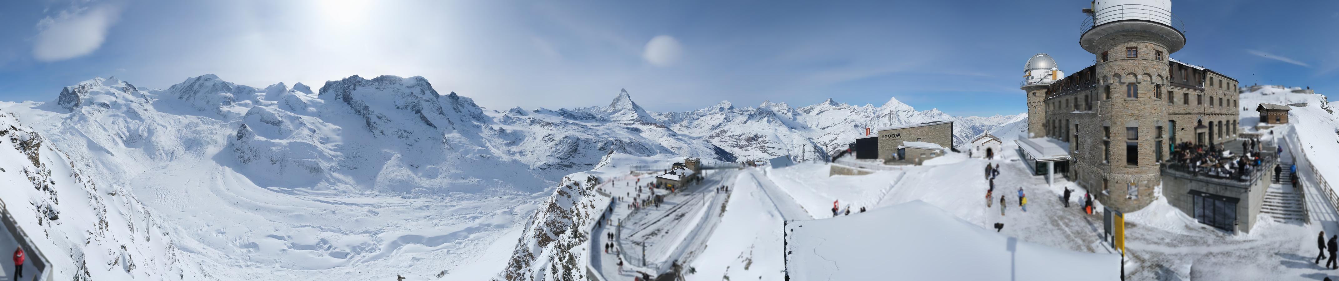 Webcam Zermatt: Gornergrat