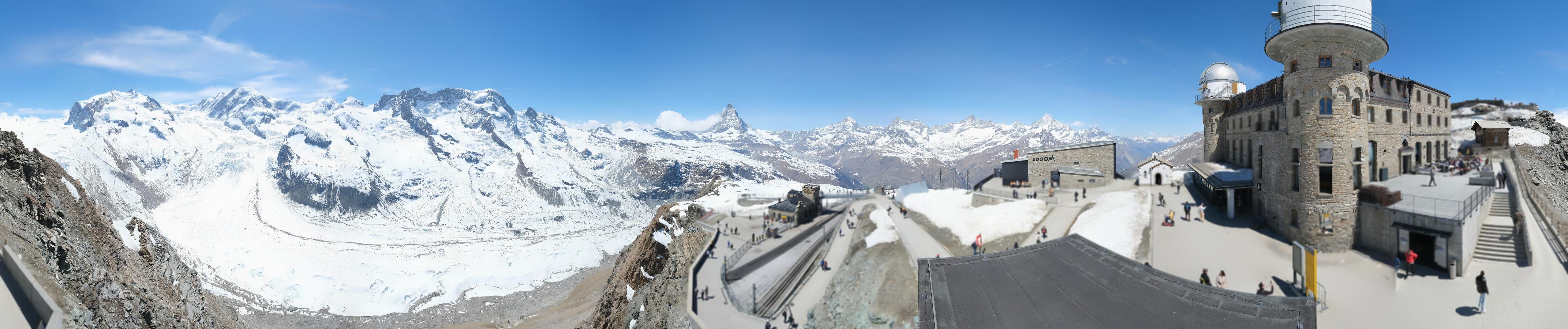 Webcam Zermatt: Gornergrat