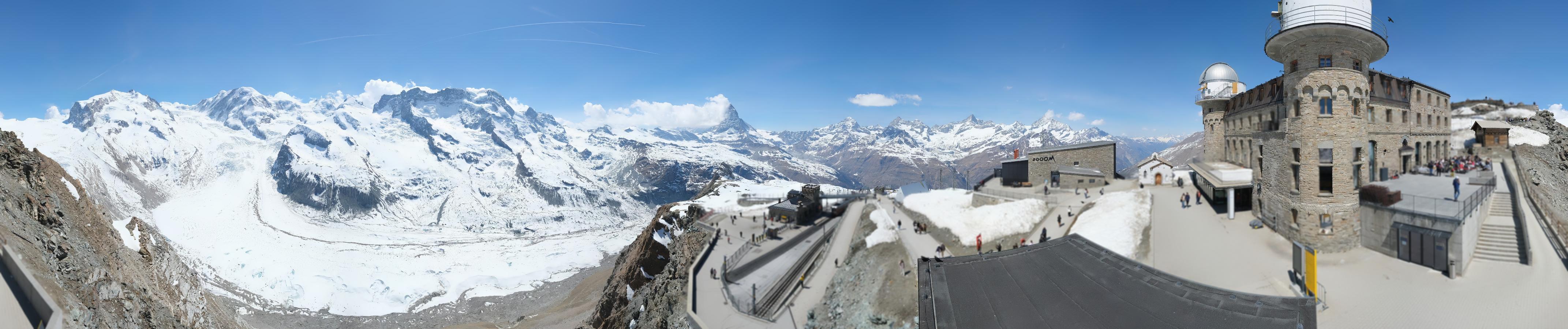 Webcam Zermatt: Gornergrat