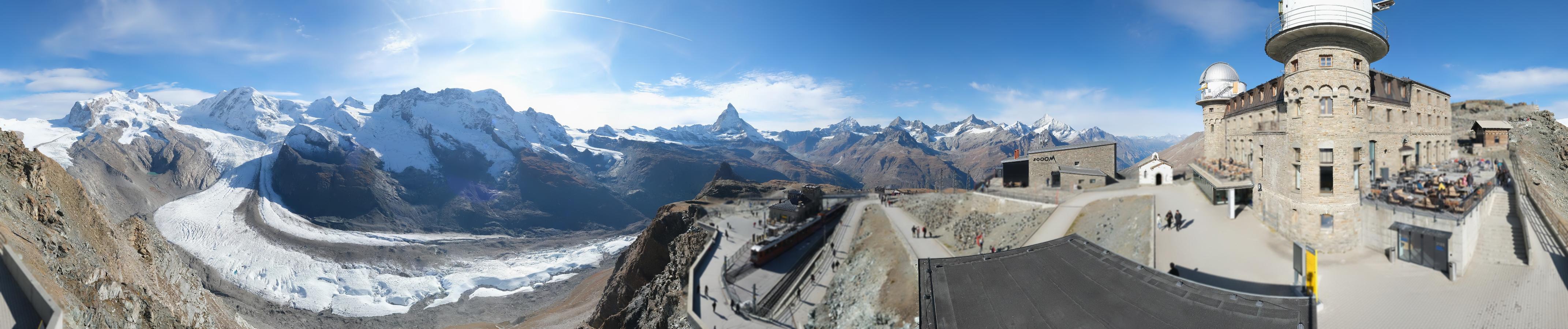 Webcam Zermatt: Gornergrat