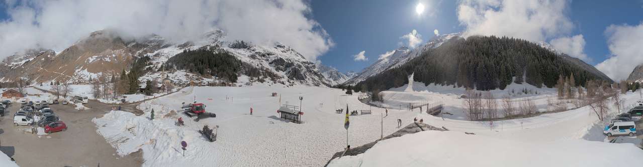 Webcam la Plagne: Champagny 1470m