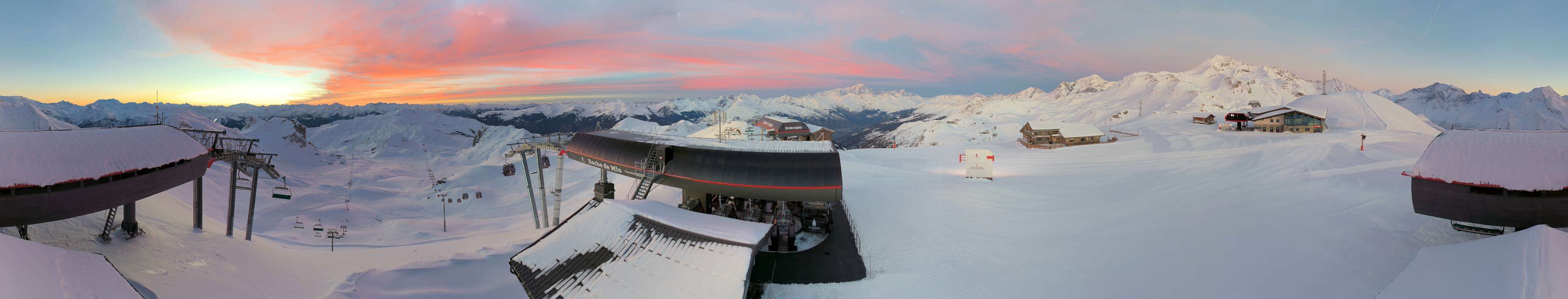 Webcam la Plagne: La roche de mio