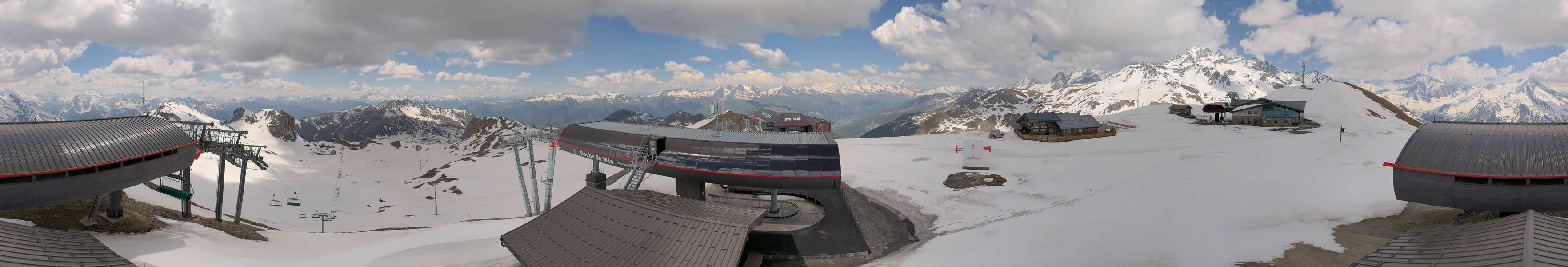 Webcam la Plagne: La roche de mio